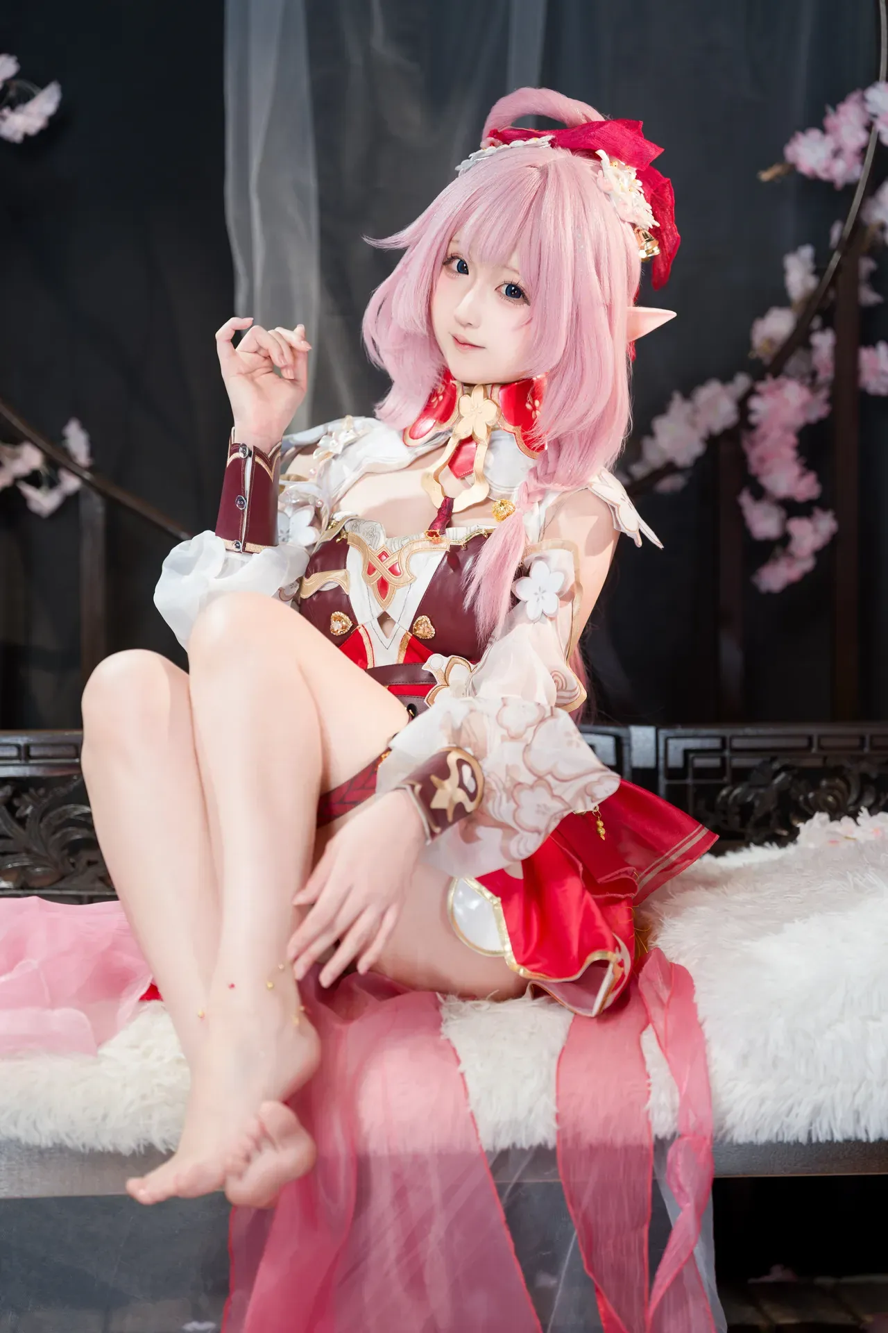 【写真】爱莉希雅的春好物语 & 鲨鱼妹 - Seele麦麦【74P-3V 1.63GB/UC】