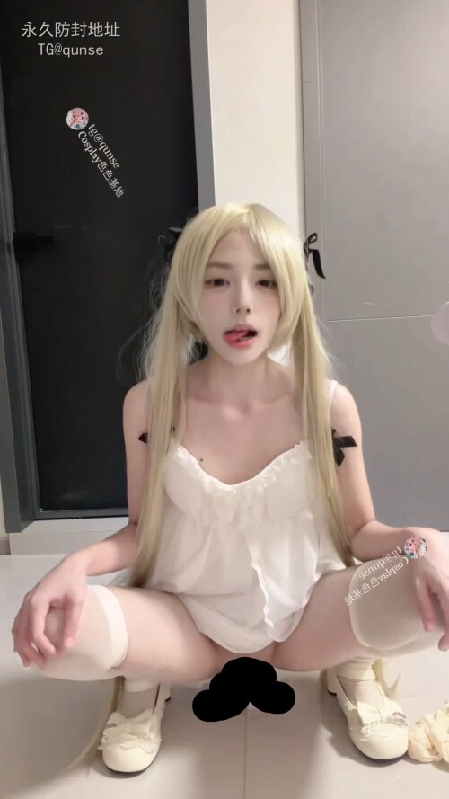 [三次元]恩恩美少女新作白丝洛丽塔对镜福利视频  [度盘/4v/1.2G]