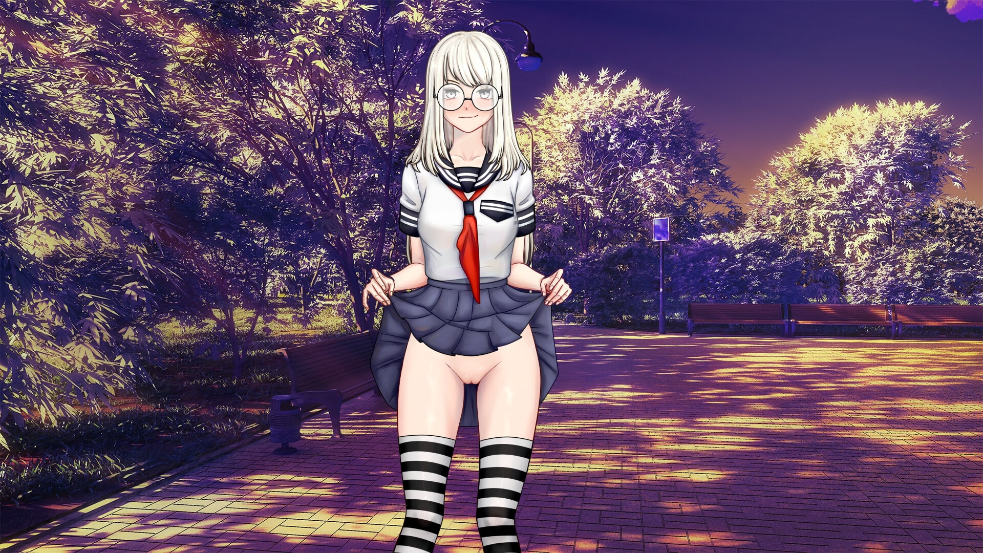 【日系SLG/官中/恋爱/PC+安卓】校园游戏 学校游戏 School Game v0.981 官方中文版【4.97G】 配图 14