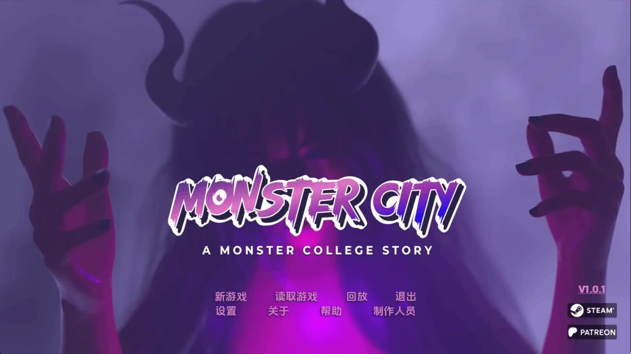 [SLG/3D/欧美]怪物城市：怪物学院的故事 Monster City: A Monster College Story v1.0.1 AI汉化版[PC/3.28G] [FM/BD]