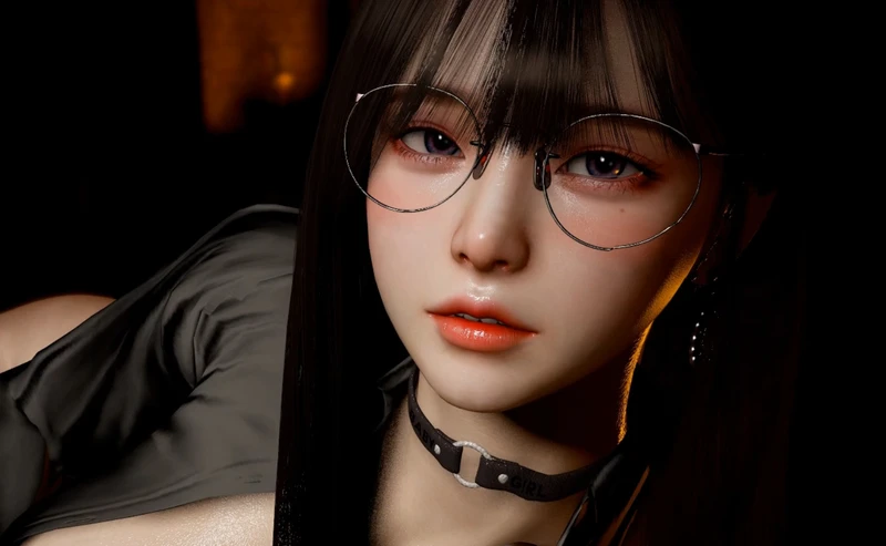 【3D极品/全动态】[VAM] 超美眼镜女神+粉毛女仆的媚黑之旅 完整步兵版【CV/5G】