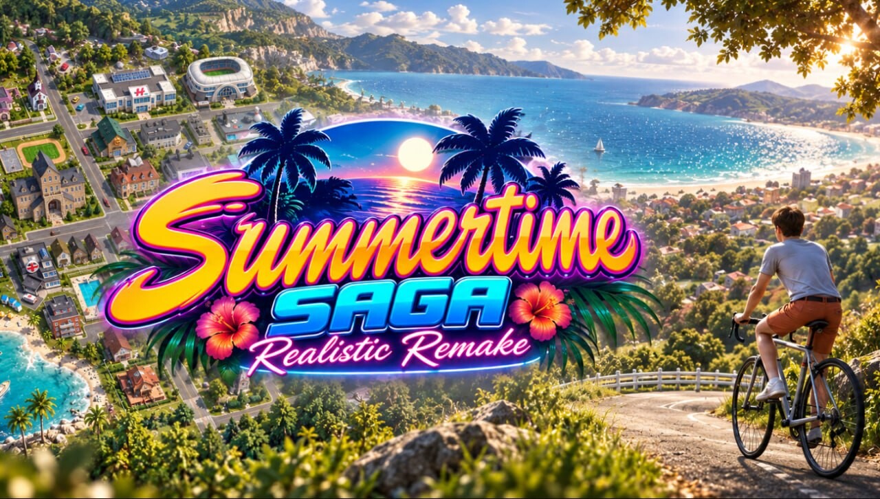 [SLG/3D/欧美]夏日传说：写实重制版 Summertime Saga: Realistic Remake v0.3.0 AI版[PC+安卓/2.03G] [FM/BD]