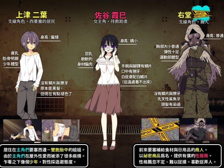 PC+安卓【末日同居调教SLG官中+存档】佐谷霞巳不能没有你 Satani Kasumi can’t live without you! 佐谷霞巳v1.0 存档【1.3G】百度/迅雷/UC/夸克 配图 2