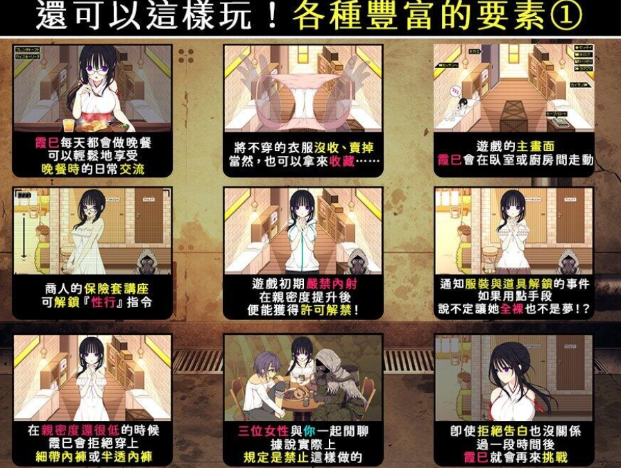 PC+安卓【末日同居调教SLG官中+存档】佐谷霞巳不能没有你 Satani Kasumi can’t live without you! 佐谷霞巳v1.0 存档【1.3G】百度/迅雷/UC/夸克 配图 7