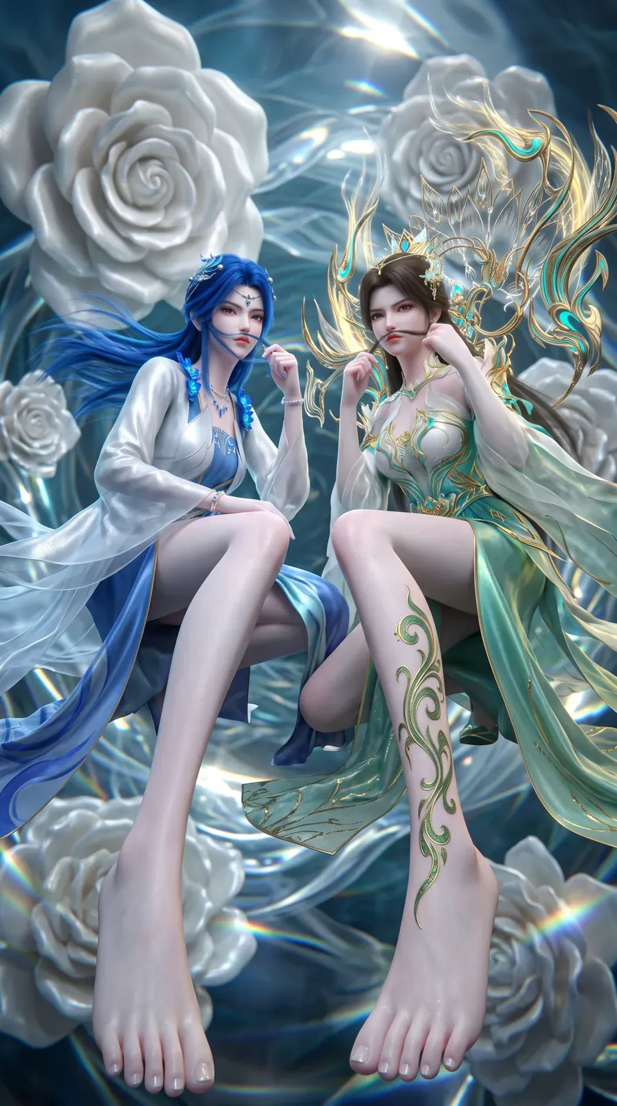 【AI】熏儿 & 药灵-斗破苍穹【49P-573MB/UC】