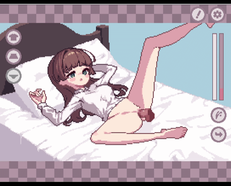[新作SLG/像素动态]大胃王女孩内嵌ai汉化版 +cg存档 大食いガール