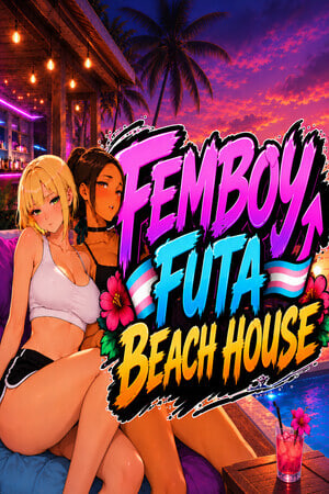 [SLG官中PC动态步兵]伪娘 扶她 海滩 别墅 FEMBOY FUTA BEACH HOUSE  [FM/BD 1G]