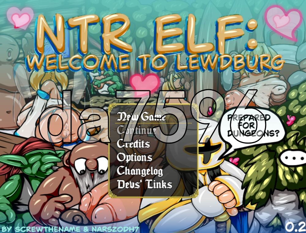 [日式RPG/更新] NTR 精灵：欢迎来到淫荡堡 NTR Elf : Welcome to Lewdburg v0.2 生肉步兵版 [450M/多空转百度]