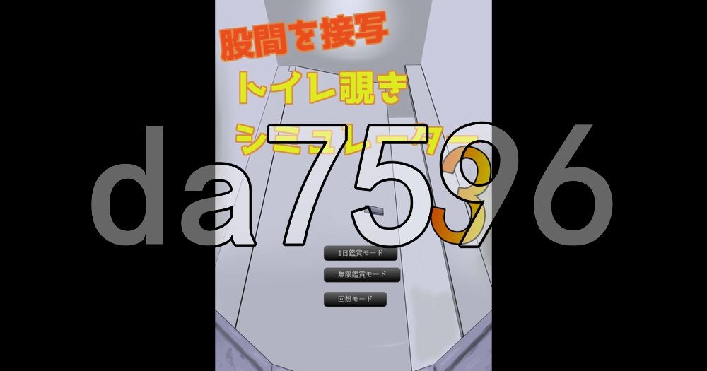 [日式SLG/新作] 厕所偷窥模拟器3 トイレ覗きシミュレーター3 生肉版+自带全回想 [110M/多空转百度]