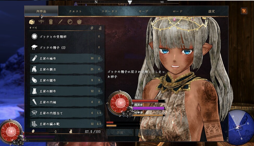 PC【3D沙盒潜行官中动态战斗H】落日的姬骑士韦佩里特～无论哪个种族的精子都能使其受精的诅咒淫纹～：落日の姫騎士ウェペリト〜どの種族の精子でも受精する呪いの淫紋〜体験版【6.3G】百度/迅雷/UC/夸克