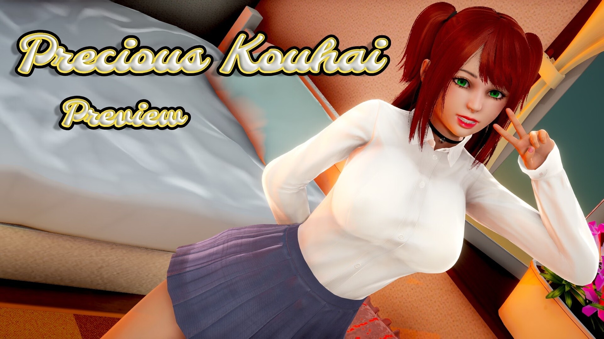 [3D/动态/SLG/机翻/PC] 珍贵后辈 Precious Kouhai [v1.0] [The Mithril Hourglass]