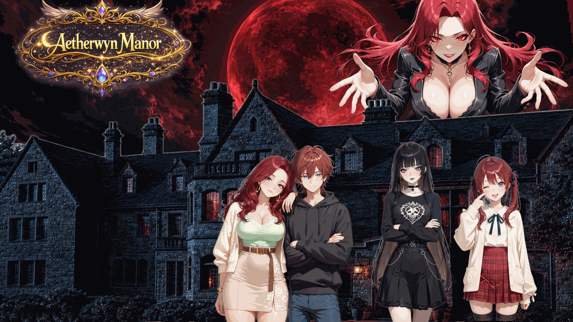[2D/AI/扶她/SLG/机翻/PC] 以太温庄园 Aetherwyn Manor [Ch.1 v0.25] [2.60 GB][FM转百度/夸克/VK]