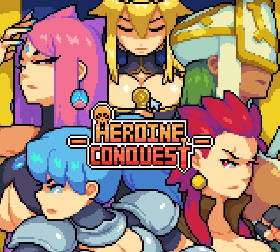 [SLG生肉PC像素动态]征服女主角 Heroine Conquest  v1.17 [FM/BD 50M]