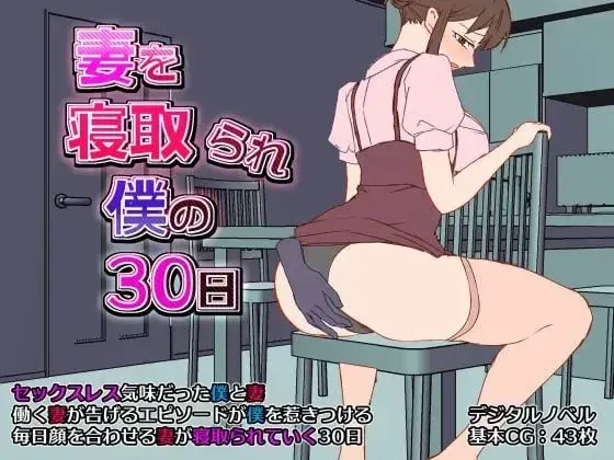 [PC][SLG/汉化/NTR/2D]妻子被寝取的30天/妻を寝取られ僕の30日 AI汉化版 [1.04GB]